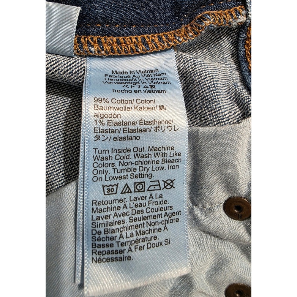 J.Crew Womens Denim Pencil Skirt Medium Wash Blue High Waist Size 8 Stretch - Picture 5 of 5